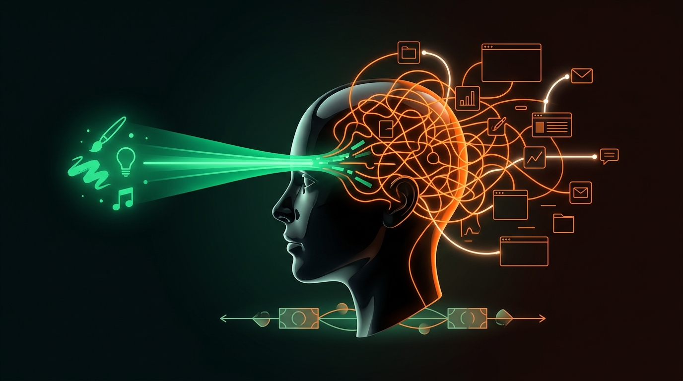 The Creator Economy Has a Cognitive Load Problem, Not a Creativity Problem