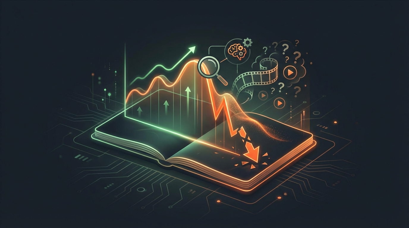 กราฟการรักษาผู้ชมในการเล่าเรื่อง: คุณทำให้พวกเขาหมดความสนใจตรงไหน?