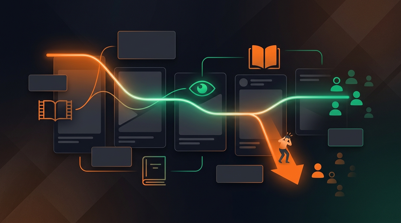 Reading Retention Graphs for Storytelling: Where Did You Lose Them?